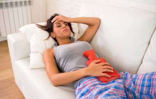 Are blood clots normal during a period