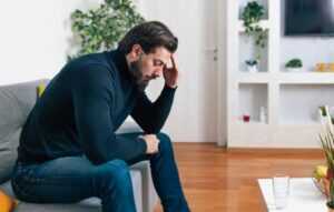man having sexual issue