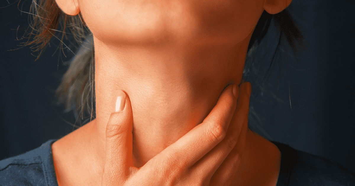 Swollen lymph nodes under jaw