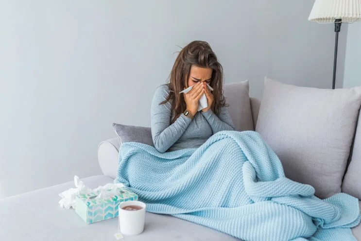 women-affected-from-covid-and-cough
